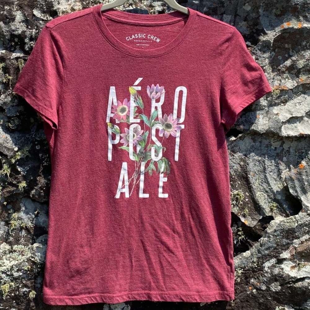 Aéropostale Classic Crew Tee Sz L